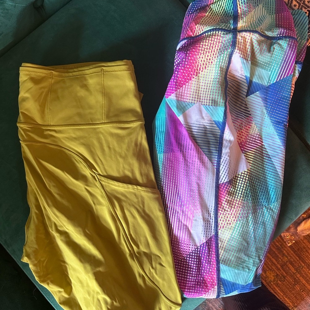 Lululemon Yellow Pair Only